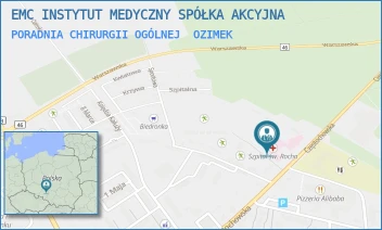 PORADNIA CHIRURGII OGÓLNEJ - EMC INSTYTUT MEDYCZNY SPÓŁKA AKCYJNA - UL. CZĘSTOCHOWSKA 31,  OZIMEK