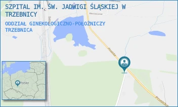 ODDZIAŁ GINEKOLOGICZNO-POŁOŻNICZY - SZPITAL IM. ŚW. JADWIGI ŚLĄSKIEJ W TRZEBNICY - UL. PRUSICKA 53-55,  TRZEBNICA
