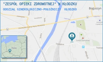 ODDZIAŁ GINEKOLOGICZNO-POŁOŻNICZY - "ZESPÓŁ OPIEKI ZDROWOTNEJ" W KŁODZKU - UL. SZPITALNA 1,  KŁODZKO