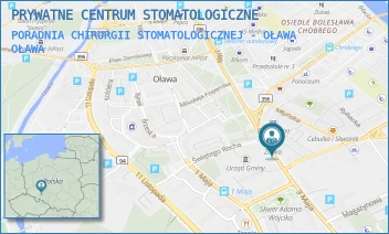 PORADNIA CHIRURGII STOMATOLOGICZNEJ - OŁAWA - PRYWATNE CENTRUM STOMATOLOGICZNE - UL. 3 MAJA 8U/6,  OŁAWA