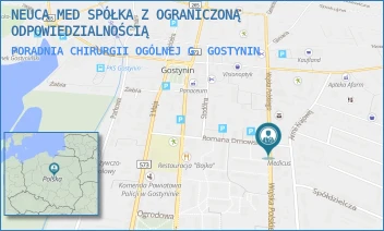 PORADNIA CHIRURGII OGÓLNEJ G - ŚWIAT ZDROWIA OPERATOR MEDYCZNY SP. Z O.O - WOJSKA POLSKIEGO 35,  GOSTYNIN