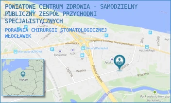 PORADNIA CHIRURGII STOMATOLOGICZNEJ - POWIATOWE CENTRUM ZDROWIA - SAMODZIELNY PUBLICZNY ZESPÓŁ PRZYCHODNI SPECJALISTYCZNYCH - SZPITALNA 6A,  WŁOCŁAWEK