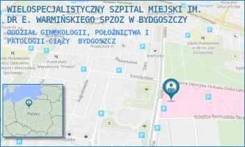 ODDZIAŁ GINEKOLOGII, POŁOŻNICTWA I PATOLOGII CIĄŻY - SZPITAL KLINICZNY IM. DR. E. WARMIŃSKIEGO POLITECHNIKI BYDGOSKIEJ- SPZOZ W BYDGOSZCZY - SZPITALNA 19,  BYDGOSZCZ