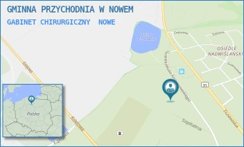 GABINET CHIRURGICZNY - GMINNA PRZYCHODNIA W NOWEM - KOMIEROWSKIEGO 39,  NOWE