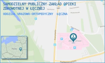 ODDZIAŁ URAZOWO-ORTOPEDYCZNY - SAMODZIELNY PUBLICZNY ZAKŁAD OPIEKI ZDROWOTNEJ W ŁĘCZNEJ - KRASNYSTAWSKA 52,  ŁĘCZNA