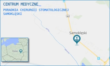 PORADNIA CHIRURGII STOMATOLOGICZNEJ - ŚWIEĆ SP. Z O.O. - 38,  SAMOKLĘSKI