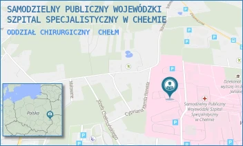 ODDZIAŁ CHIRURGICZNY - SAMODZIELNY PUBLICZNY WOJEWÓDZKI SZPITAL SPECJALISTYCZNY W CHEŁMIE - SZPITALNA 53B/PAW. 1A,  CHEŁM