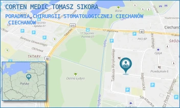 PORADNIA CHIRURGII STOMATOLOGICZNEJ CIECHANÓW - CORTEN MEDIC TOMASZ SIKORA - MIKOŁAJA KOPERNIKA 10,  CIECHANÓW