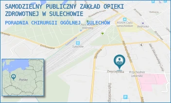 PORADNIA CHIRURGII OGÓLNEJ - SZPITAL IM. RYSZARDA RZEPKI W SULECHOWIE SPÓŁKA Z OGRANICZONĄ ODPOWIEDZIALNOŚCIĄ - AL. NIEPODLEGŁOŚCI 32,  SULECHÓW