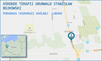 PORADNIA CHIRURGII OGÓLNEJ - OŚRODEK TERAPII GRUNWALD STANISŁAW BOJKOWSKI - UL. POZNAŃSKA 2,  LUBSKO
