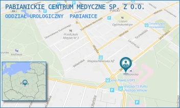 ODDZIAŁ UROLOGICZNY - PABIANICKIE CENTRUM MEDYCZNE SP. Z O.O. - UL. JANA PAWŁA II 68,  PABIANICE