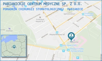 PORADNIA CHIRURGII STOMATOLOGICZNEJ - PABIANICKIE CENTRUM MEDYCZNE SP. Z O.O. - UL. JANA PAWŁA II 68,  PABIANICE