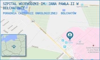 PORADNIA CHIRURGII ONKOLOGICZNEJ - SZPITAL WOJEWÓDZKI IM. JANA PAWŁA II W BEŁCHATOWIE - UL. CZAPLINIECKA 123,  BEŁCHATÓW