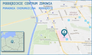PORADNIA CHIRURGICZNA - PODDĘBICKIE CENTRUM ZDROWIA - UL. MICKIEWICZA 16,  PODDĘBICE