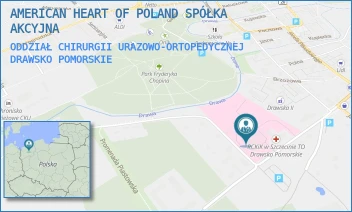 ODDZIAŁ CHIRURGII URAZOWO-ORTOPEDYCZNEJ - AMERICAN HEART OF POLAND SPÓŁKA AKCYJNA - BOLESŁAWA CHROBREGO 4,  DRAWSKO POMORSKIE