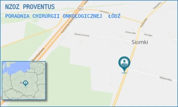 PORADNIA CHIRURGII ONKOLOGICZNEJ - NZOZ PROVENTUS - UL. PIOTRKOWSKA 293/305,  ŁÓDŹ