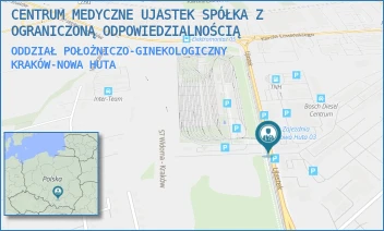 ODDZIAŁ POŁOŻNICZO-GINEKOLOGICZNY - CENTRUM MEDYCZNE UJASTEK SPÓŁKA Z OGRANICZONĄ ODPOWIEDZIALNOŚCIĄ - UL. UJASTEK 3,  KRAKÓW-NOWA HUTA