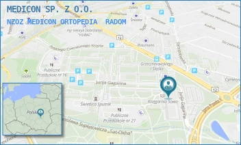 NZOZ MEDICON ORTOPEDIA - MEDICON SP. Z O.O. - GAGARINA 1,  RADOM