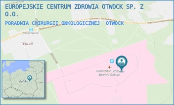 PORADNIA CHIRURGII ONKOLOGICZNEJ - EUROPEJSKIE CENTRUM ZDROWIA OTWOCK SP. Z O.O. - BOROWA 14/18,  OTWOCK
