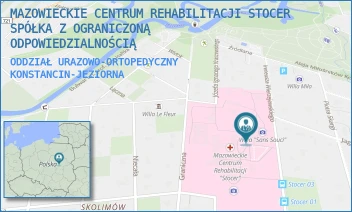 ODDZIAŁ URAZOWO-ORTOPEDYCZNY - MAZOWIECKIE CENTRUM REHABILITACJI STOCER SPÓŁKA Z OGRANICZONĄ ODPOWIEDZIALNOŚCIĄ - WIERZEJEWSKIEGO 12,  KONSTANCIN-JEZIORNA