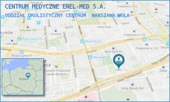 ODDZIAŁ OKULISTYCZNY CENTRUM - CENTRUM MEDYCZNE ENEL-MED S.A. - AL. SOLIDARNOŚCI 128,  WARSZAWA WOLA