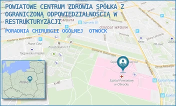 PORADNIA CHIRURGII OGÓLNEJ - POWIATOWE CENTRUM ZDROWIA SPÓŁKA Z OGRANICZONĄ ODPOWIEDZIALNOŚCIĄ - BATOREGO 44,  OTWOCK