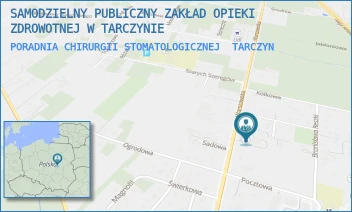 PORADNIA CHIRURGII STOMATOLOGICZNEJ - SAMODZIELNY PUBLICZNY ZAKŁAD OPIEKI ZDROWOTNEJ W TARCZYNIE - WARSZAWSKA 42,  TARCZYN
