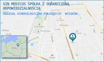 ODDZIAŁ GINEKOLOGICZNO-POŁOŻNICZY - GIN MEDICUS SPÓŁKA Z OGRANICZONĄ ODPOWIEDZIALNOŚCIĄ - GENERAŁA JÓZEFA SOWIŃSKIEGO 57,  WYSZKÓW