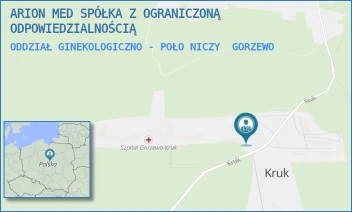 ODDZIAŁ GINEKOLOGICZNO - POŁONICZY - ARION MED SPÓŁKA Z OGRANICZONĄ ODPOWIEDZIALNOŚCIĄ - KRUK 5,  GORZEWO