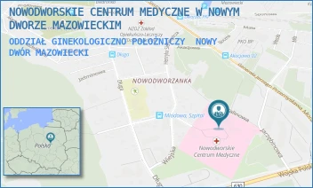 ODDZIAŁ GINEKOLOGICZNO POŁOŻNICZY - NOWODWORSKIE CENTRUM MEDYCZNE W NOWYM DWORZE MAZOWIECKIM - MIODOWA 2,  NOWY DWÓR MAZOWIECKI