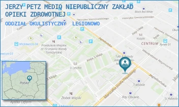 ODDZIAŁ OKULISTYCZNY - JERZY PETZ MEDIQ NIEPUBLICZNY ZAKŁAD OPIEKI ZDROWOTNEJ - PIŁSUDSKIEGO 20,  LEGIONOWO