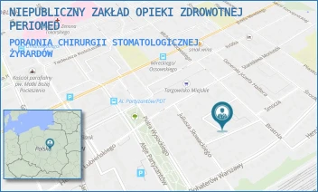 PORADNIA CHIRURGII STOMATOLOGICZNEJ - NIEPUBLICZNY ZAKŁAD OPIEKI ZDROWOTNEJ PERIOMED - PAWŁA HULKI-LASKOWSKIEGO 6,  ŻYRARDÓW