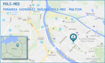 PORADNIA CHIRURGII OGÓLNEJ POLS-MED - POLS-MED - PIOTRA SKARGI 23/29,  PUŁTUSK