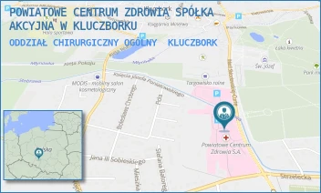 ODDZIAŁ CHIRURGICZNY OGÓLNY - POWIATOWE CENTRUM ZDROWIA SPÓŁKA AKCYJNA W KLUCZBORKU - UL. M.C.SKŁODOWSKIEJ 23,  KLUCZBORK