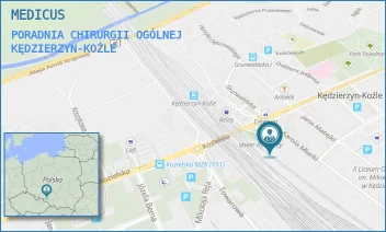 PORADNIA CHIRURGII OGÓLNEJ - MEDICUS - UL. ROMUALDA TRAUGUTTA 6,  KĘDZIERZYN-KOŹLE