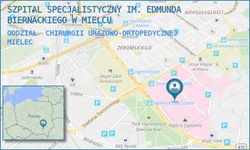 ODDZIAŁ  CHIRURGII URAZOWO-ORTOPEDYCZNEJ - SZPITAL SPECJALISTYCZNY IM. EDMUNDA BIERNACKIEGO W MIELCU - UL. ŻEROMSKIEGO 22,  MIELEC