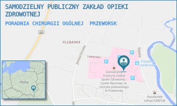 PORADNIA CHIRURGII OGÓLNEJ - SAMODZIELNY PUBLICZNY ZAKŁAD OPIEKI ZDROWOTNEJ - UL. SZPITALNA 16,  PRZEWORSK