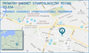 PORADNIA CHIRURGII STOMATOLOGICZNEJ - PRYWATNY GABINET STOAMTOLOGICZNY MICHAŁ TELEGA - KOŚCIUSZKI 2A,  PRZEWORSK