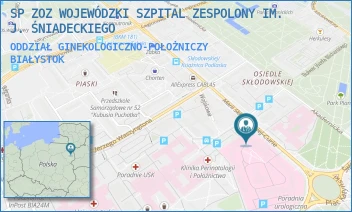 ODDZIAŁ GINEKOLOGICZNO-POŁOŻNICZY - SP ZOZ WOJEWÓDZKI SZPITAL ZESPOLONY IM. J. ŚNIADECKIEGO - SKŁODOWSKIEJ-CURIE 26,  BIAŁYSTOK