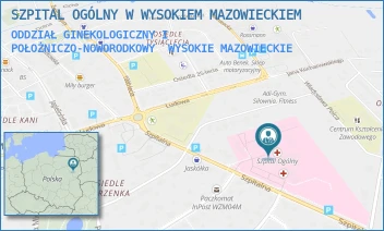 ODDZIAŁ GINEKOLOGICZNY I POŁOŻNICZO-NOWORODKOWY - SZPITAL OGÓLNY W WYSOKIEM MAZOWIECKIEM - SZPITALNA 5,  WYSOKIE MAZOWIECKIE