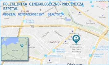 ODDZIAŁ GINEKOLOGICZNY - POLIKLINIKA GINEKOLOGICZNO - POŁOŻNICZA SPÓŁKA Z OGRANICZONĄ ODPOWIEDZIALNOŚCIĄ SPÓŁKA KOMANDYTOWA - ZAMENHOFA 19,  BIAŁYSTOK