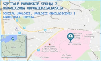 ODDZIAŁ UROLOGII, UROLOGII ONKOLOGICZNEJ I ANDROLOGII - SZPITALE POMORSKIE SPÓŁKA Z OGRANICZONĄ ODPOWIEDZIALNOŚCIĄ - UL. POWSTANIA STYCZNIOWEGO 1,  GDYNIA