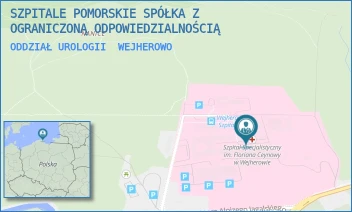 ODDZIAŁ UROLOGII - SZPITALE POMORSKIE SPÓŁKA Z OGRANICZONĄ ODPOWIEDZIALNOŚCIĄ - UL. DR. ALOJZEGO JAGALSKIEGO 10,  WEJHEROWO