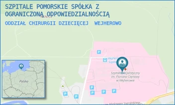 ODDZIAŁ CHIRURGII DZIECIĘCEJ - SZPITALE POMORSKIE SPÓŁKA Z OGRANICZONĄ ODPOWIEDZIALNOŚCIĄ - UL. DR. ALOJZEGO JAGALSKIEGO 10,  WEJHEROWO