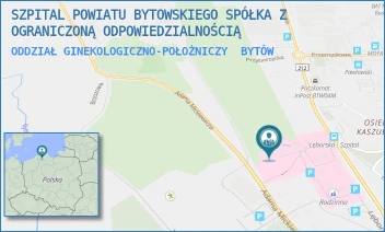ODDZIAŁ GINEKOLOGICZNO-POŁOŻNICZY - SZPITAL POWIATU BYTOWSKIEGO SPÓŁKA Z OGRANICZONĄ ODPOWIEDZIALNOŚCIĄ - LĘBORSKA 13,  BYTÓW