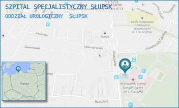 ODDZIAŁ UROLOGICZNY - WOJEWÓDZKI SZPITAL SPECJALISTYCZNY IM. JANUSZA KORCZAKA W SŁUPSKU SPÓŁKA Z OGRANICZONĄ ODPOWIEDZIALNOŚCIĄ - UL. HUBALCZYKÓW 1,  SŁUPSK