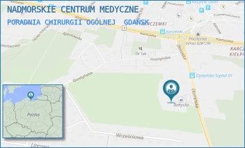 PORADNIA CHIRURGII OGÓLNEJ - NADMORSKIE CENTRUM MEDYCZNE SPÓŁKA Z OGRANICZONĄ ODPOWIEDZIALNOŚCIĄ - UL. OTOMIŃSKA 15C,  GDAŃSK