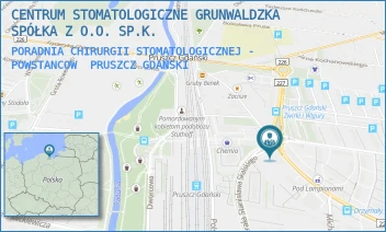 PORADNIA CHIRURGII STOMATOLOGICZNEJ - POWSTANCOW - CENTRUM STOMATOLOGICZNE GRUNWALDZKA SPÓŁKA Z O.O. SP.K. - POWSTAŃCÓW WARSZAWY 22/1,  PRUSZCZ GDAŃSKI