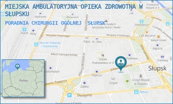 PORADNIA CHIRURGII OGÓLNEJ - MIEJSKA AMBULATORYJNA OPIEKA ZDROWOTNA W SŁUPSKU - UL. TUWIMA 37,  SŁUPSK