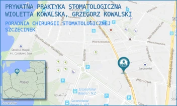 PORADNIA CHIRURGII STOMATOLOGICZNEJ - PRYWATNA PRAKTYKA STOMATOLOGICZNA - WIOLETTA KOWALSKA, GRZEGORZ KOWALSKI - WARCISŁAWA IV 29,  SZCZECINEK